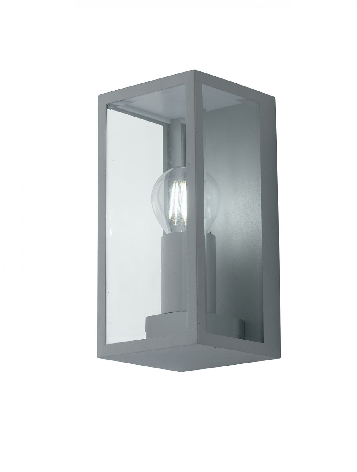 Applique per esterno in metallo bianco , nero , silver o bronzo con diffusore in vetro IP44 1XE27 non inclusa MONDRIAN Applique per esterno in metallo bianco , nero , silver o bronzo con diffusore in vetro IP44 1XE27 non inclusa MONDRIAN